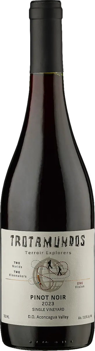 Botella Trotamundos Pinot Noir 2023, D.O. Valle de Aconcagua